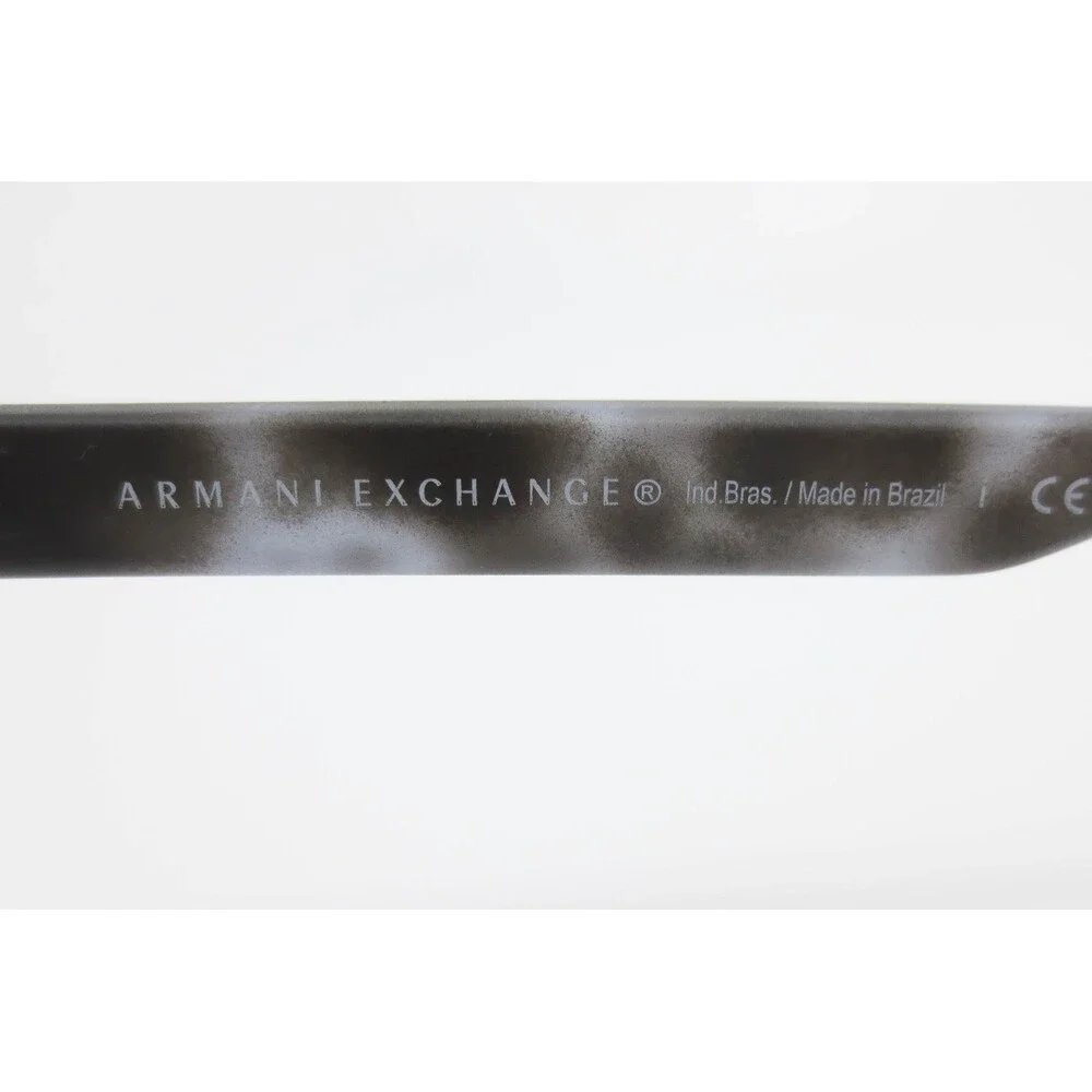 Armani Exchange AX3047 8237 Blue Grey Marbled Cat Eye Eyeglasses Frames